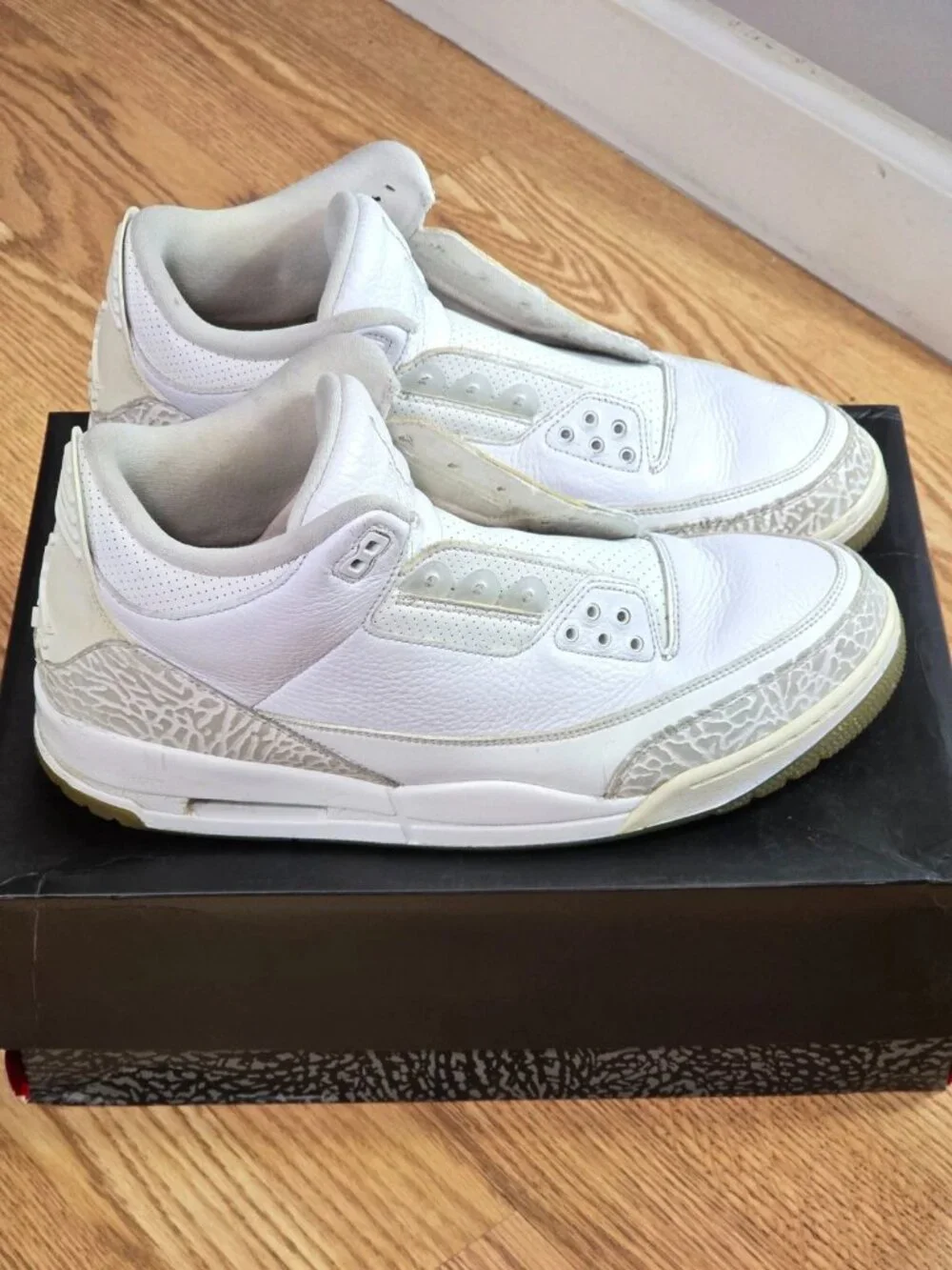 Air Jordan 3 Retro Pure Triple White 2018 136064-111